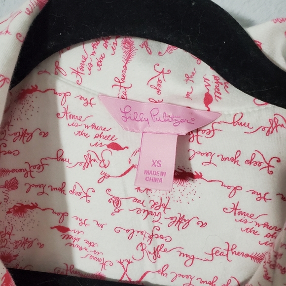 Lilly Pulitzer "A Little Birdie Told Me..." pajama set - Picture 3 of 13